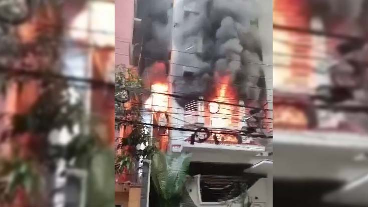 উত্তরায় ভবনে ভয়াবহ আগুন, নিহত ৩