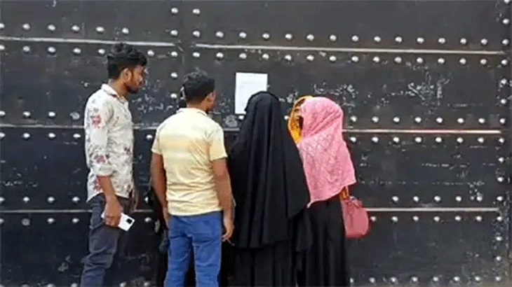 গাজীপুরে অর্ধশতাধিকগার্মেন্টস বন্ধ ঘোষণা, বিজিবি মোতায়েন গাজীপুরে অর্ধশতাধিকগার্মেন্টস বন্ধ ঘোষণা, বিজিবি মোতায়েন