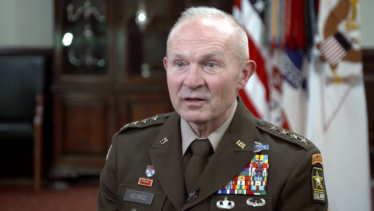 সেনাপ্রধান র‌্যান্ডি জর্জকে অবসরে পাঠাল যুক্তরাষ্ট্র