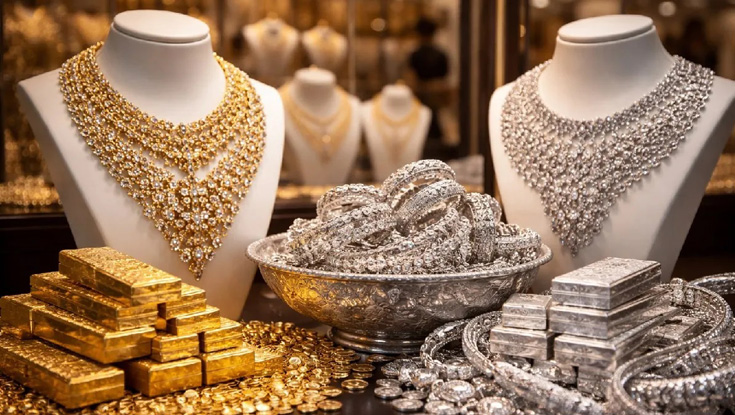 স্বর্ণ-রুপার আজকের বাজারদর