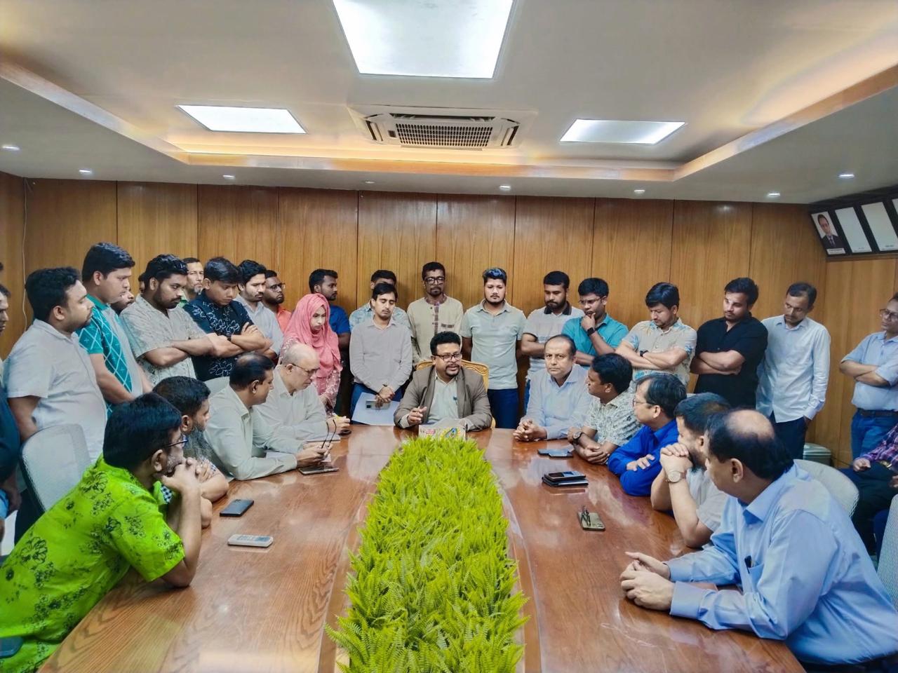 কৃষিবিদ ইনস্টিটিউশনের প্রশাসক অপসারণের দাবি এ্যাবের