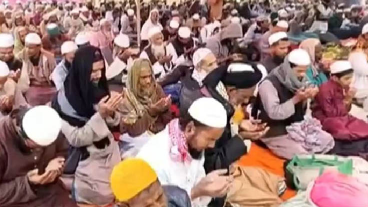 তুরাগ তীরে লাখো মুসল্লির ঢল, আখেরি মোনাজাতে শেষ হলো জোড় ইজতেমা