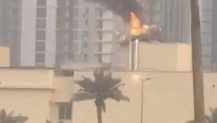 বাগদাদে মার্কিন দূতাবাসে হামলা