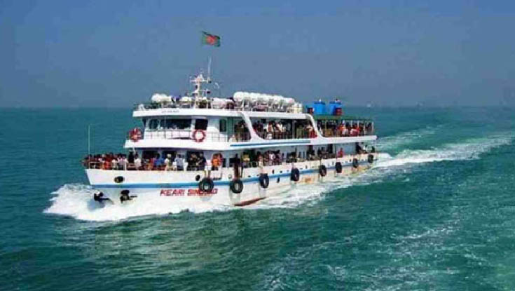 সেন্টমার্টিনে ডিসেম্বরে পর্যটকবাহী জাহাজ চলাচল শুরু যে কারণে