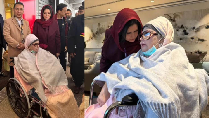 দেশে আসছেন জোবাইদা রহমান, খালেদা জিয়াকে লন্ডনে নেয়ার প্রস্তুতি