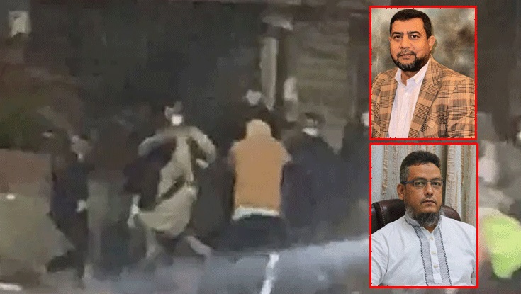 রাজধানীতে প্রকাশ্যে দুই ব্যবসায়ীকে কোপাল দুর্বৃত্তরা রাজধানীতে প্রকাশ্যে দুই ব্যবসায়ীকে কোপাল দুর্বৃত্তরা