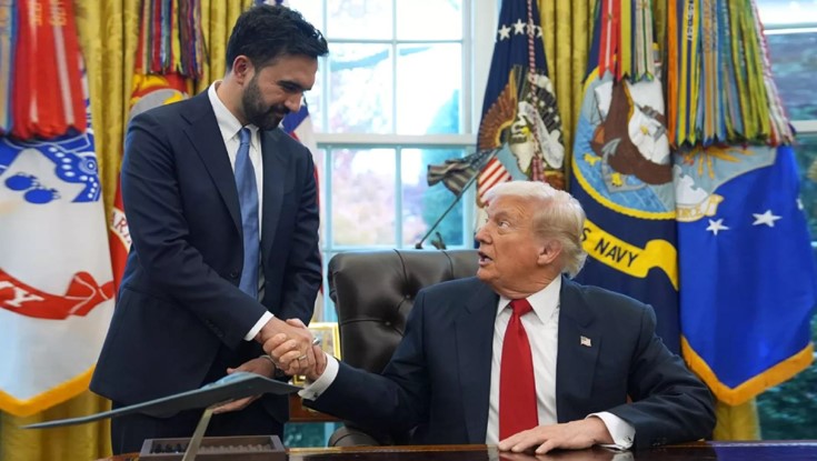 মামদানির মুখোমুখি হওয়ার পর ভোল পাল্টালেন ট্রাম্প