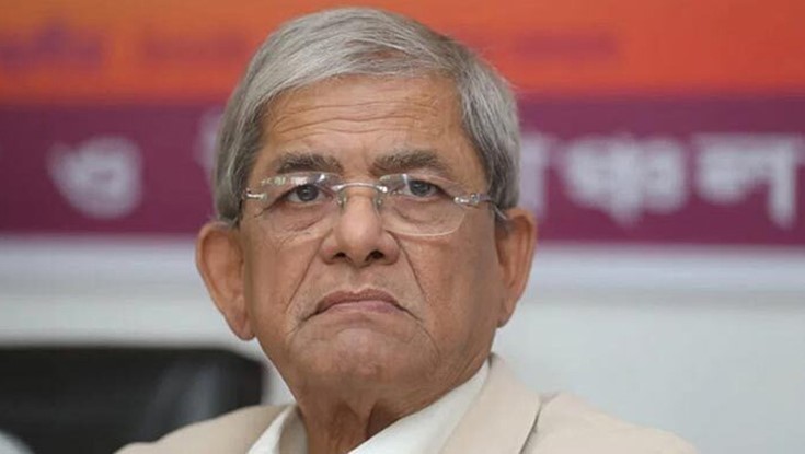 গভীর রাতে মির্জা ফখরুলকে হাসপাতালে ভর্তি