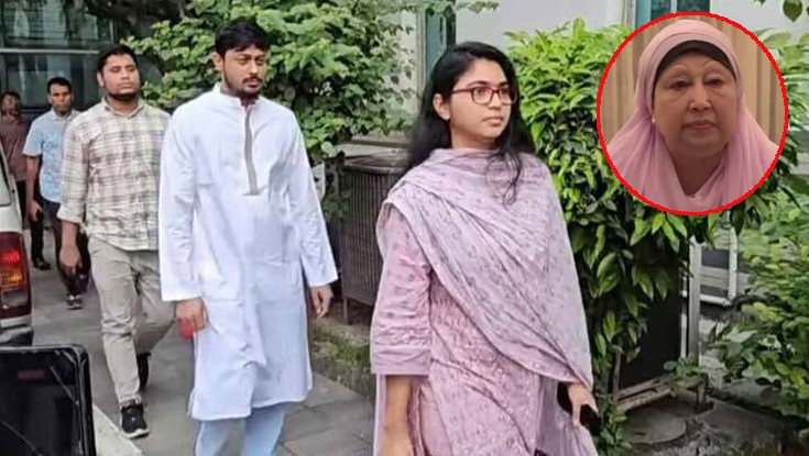 খালেদা জিয়াকে দেখতে হাসপাতালে এনসিপির নেতারা