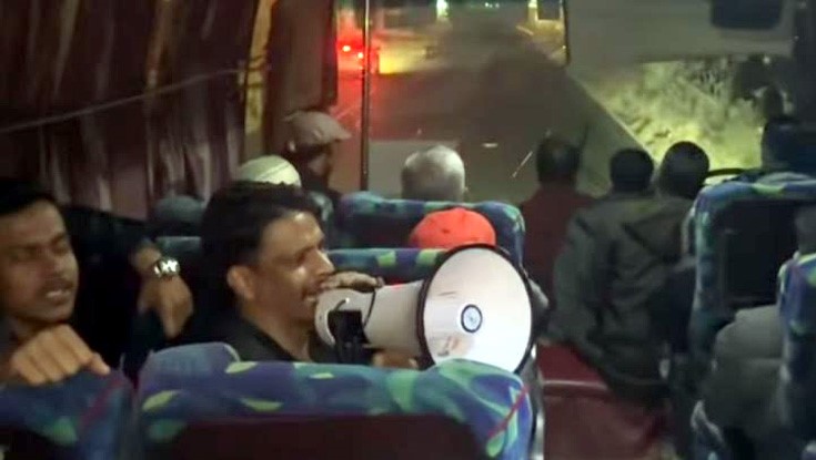 তারেক রহমানের সংবর্ধনায় আসার পথে দুর্ঘটনায় আহত ৩২