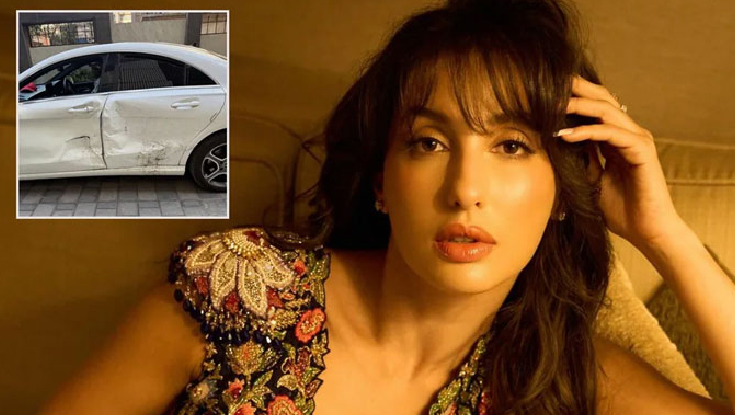 কনসার্টে যাওয়ার পথে সড়ক দুর্ঘটনা, নোরা ফাতেহি গুরুতর আহত