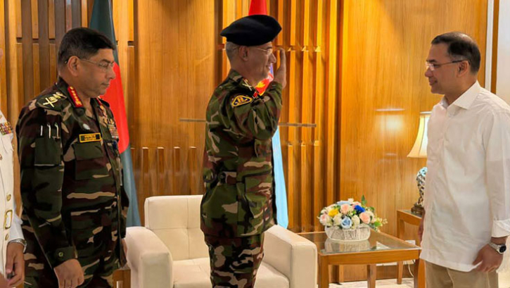 প্রধানমন্ত্রীর সঙ্গে সেনাপ্রধানের সাক্ষাৎ