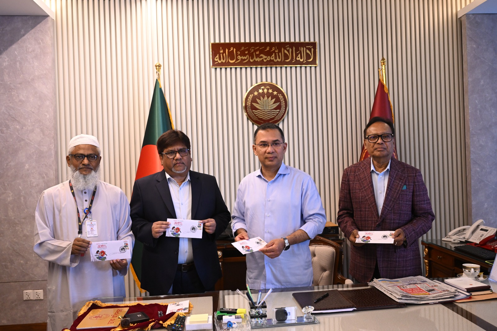 স্বাধীনতা দিবস উপলক্ষে স্মারক ডাকটিকিট ও বিশেষ সিলমোহর উদ্বোধন