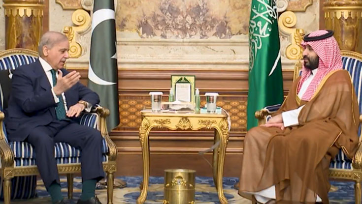 সৌদি যুবরাজের সঙ্গে পাকিস্তানের প্রধানমন্ত্রীর বৈঠক