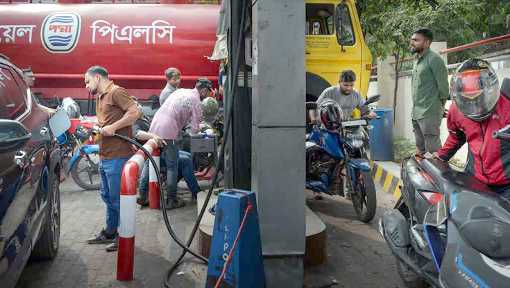 আজ থেকে অকটেন-পেট্রোল-ডিজেলের সরবরাহ বাড়ছে