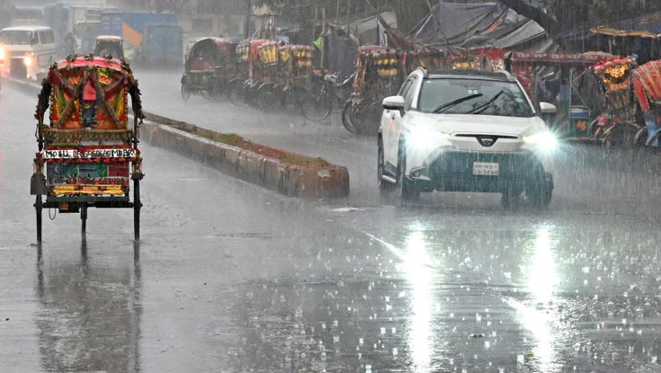 ৩ বিভাগে ভারী বৃষ্টির আভাস