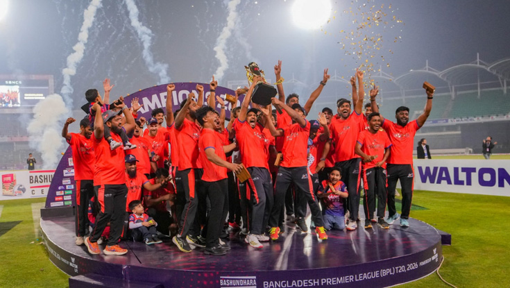 চট্টগ্রামকে উড়িয়ে বিপিএল চ্যাম্পিয়ন রাজশাহী