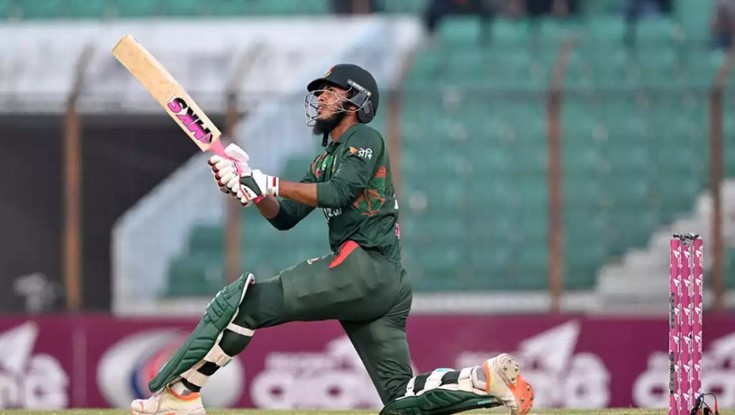 রিশাদের ঝড়ো ইনিংসে বাংলাদেশের লড়াকু পুঁজি রিশাদের ঝড়ো ইনিংসে বাংলাদেশের লড়াকু পুঁজি