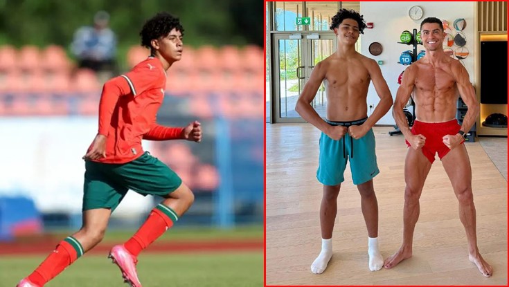 পর্তুগালের বয়সভিত্তিক দলে রোনালদোর ছেলে পর্তুগালের বয়সভিত্তিক দলে রোনালদোর ছেলে