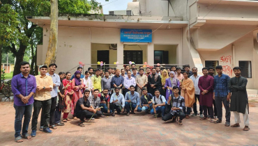 নবীনদের বরণ করে নিল রাজশাহী বিশ্ববিদ্যালয় প্রেসক্লাব