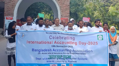 ইবিতে আন্তর্জাতিক হিসাববিজ্ঞান দিবস উদযাপন