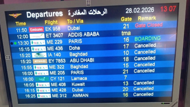 মধ্যপ্রাচ্যে যুদ্ধে শাহজালালে আটকা শত শত প্রবাসী