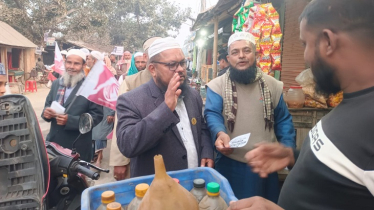 কেশবপুরে হাতপাখার প্রার্থীর পথসভা-গণসংযোগ