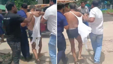 বহিস্কৃত নেতাকে দিগম্বর করল বিএনপি