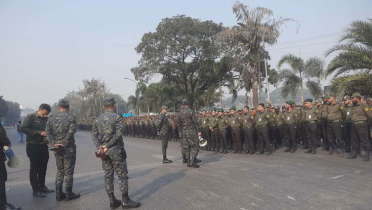 হাদির জানাজার নিরাপত্তায় ৮৭০ আনসার হাদির জানাজার নিরাপত্তায় ৮৭০ আনসার