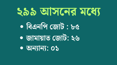 জোটের ফল