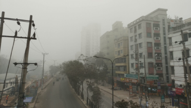 কয়াশার চাদরে রাজধানী