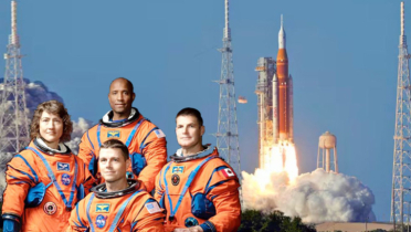 পাঁচ দশক পর চন্দ্রাভিযানে চার নভোচারী