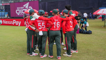 সিরিজ নির্ধারণী ম্যাচে দারুন শুরু বাংলাদেশের