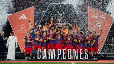 নাটক জমিয়ে সুপার কাপ জিতল বার্সেলোনা নাটক জমিয়ে সুপার কাপ জিতল বার্সেলোনা