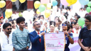 স্তন ক্যান্সার সচেতনতায় যশোরে র‍্যালি