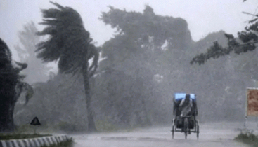 ৫ অঞ্চলে ঝড়ের আভাস