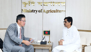 কৃষিমন্ত্রীর সঙ্গে জাপানের রাষ্ট্রদূতের জোরালো আলোচনা