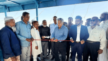 ভোলার ঢালচরে লঞ্চঘাট: খুলল যাতায়াতের পথ 