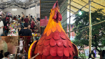 সেজেছে চারুকলা, অপেক্ষা নববর্ষের