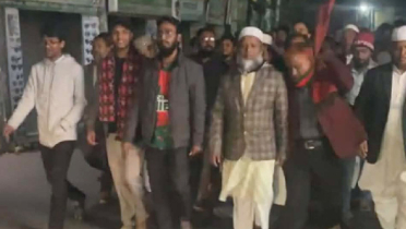 ওসমান হাদীর খুনীদের গ্রেফতারের দাবীতে টাঙ্গাইলে মিছিল