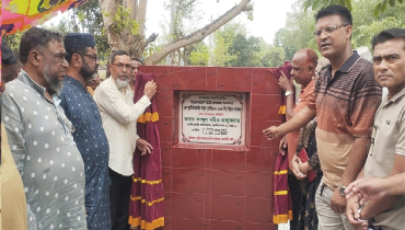 সড়ক উন্নয়ন কাজের উদ্বোধন করলেন এমপি মহিত তালুকদার