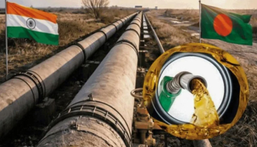 ভারত থেকে পাইপলাইনের এলো ৫ হাজার টন ডিজেল