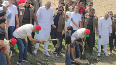 খাল খনন কর্মসূচির উদ্বোধন করলেন প্রধানমন্ত্রী