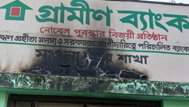 গ্রামীণ ব্যাংকের কার্যালয়ে পেট্টোলবোমা নিক্ষেপ গ্রামীণ ব্যাংকের কার্যালয়ে পেট্টোলবোমা নিক্ষেপ