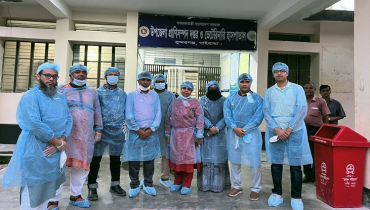 অ্যানথ্রাক্স আক্রান্ত এলাকায় তদন্তে বাকৃবি গবেষক দল