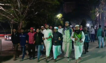 নাশকতা সৃষ্টির অপচেষ্টার বিরুদ্ধে ইবিতে বিক্ষোভ