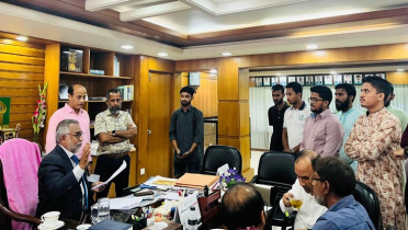 ৭ দাবিতে ইবি উপাচার্যকে স্মারকলিপি শিক্ষার্থীদের 