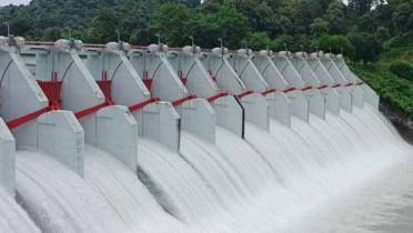 খুলে দেয়া হলো কাপ্তাই বাঁধের সব জলকপাট