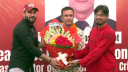 বিসিবি পরিচালক খালেদ মাসুদ পাইলটকে সংবর্ধনা
