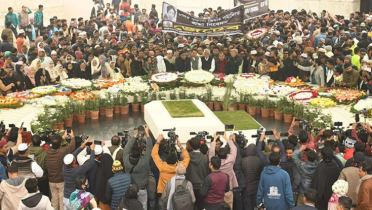 খালেদা জিয়ার সমাধিতে সর্বস্তরের মানুষের ঢল